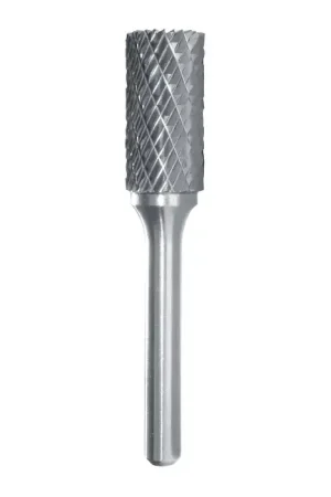 Buy Today TTC PRODUCTION USA MADE A-8D 1/16" Carbide Rotary Bur - Cylindrical-Flat End (Not End Cut), Straight Shank, Best for Steel