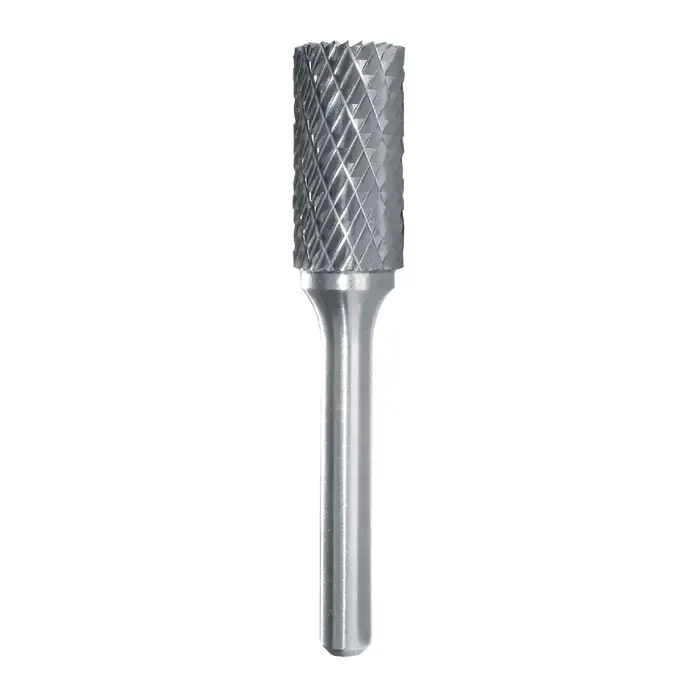 Sale TTC PRODUCTION USA MADE AE-8D 1/16" Carbide Rotary Bur - Cylindrical-Flat End (With End Cut), Straight Shank, Best for Steel