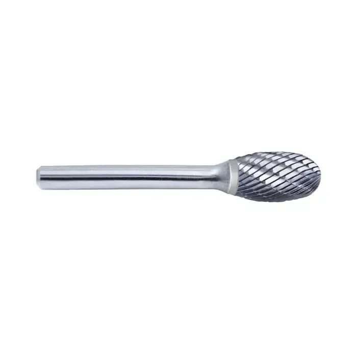 TTC PRODUCTION USA MADE E-181D 3/4" Carbide Rotary Bur - Oval, Straight Shank, Best for Steel Seasonal Sale