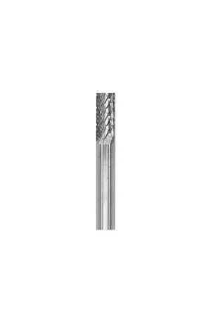 Fresh Stock GROBET 32.555SY 1/2" Carbide Rotary Bur - Cylindrical-Flat End (Not End Cut), Straight Shank, Best for Steel