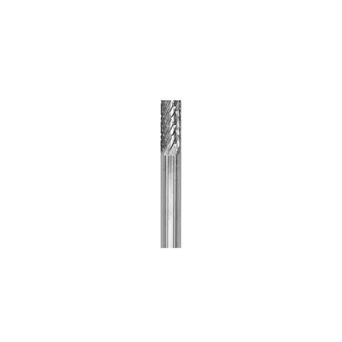 Fresh Stock GROBET 32.555SY 1/2" Carbide Rotary Bur - Cylindrical-Flat End (Not End Cut), Straight Shank, Best for Steel