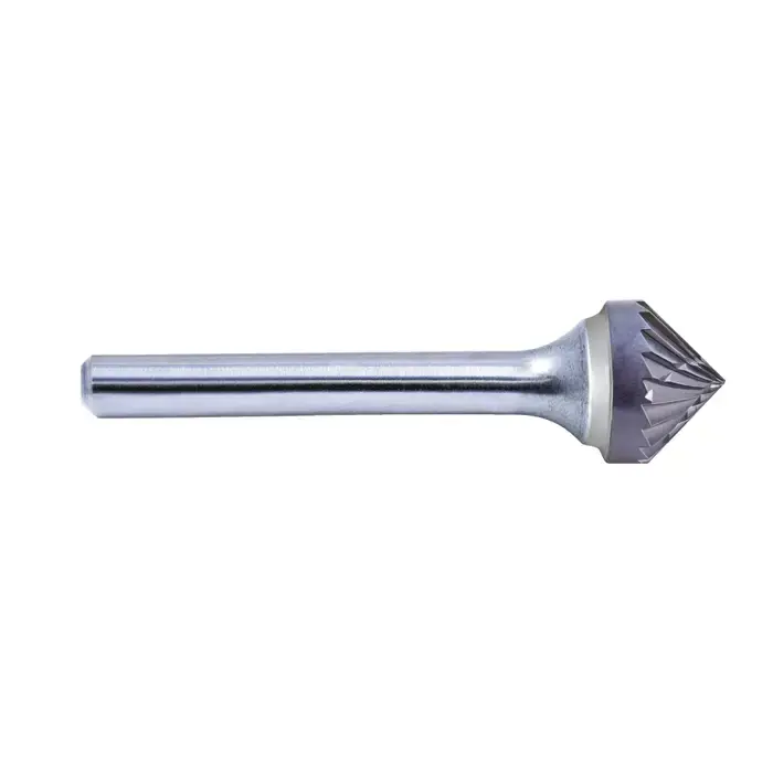 TTC PRODUCTION USA MADE 20-014-313 1" Carbide Rotary Bur - 90° Angle, Straight Shank, Best for Steel Big Sale