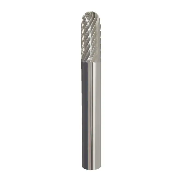 Holiday Sale M.A. FORD 42625020 5/8" Carbide Rotary Bur - Cylindrical-Radius End, Straight Shank, Best for Steel