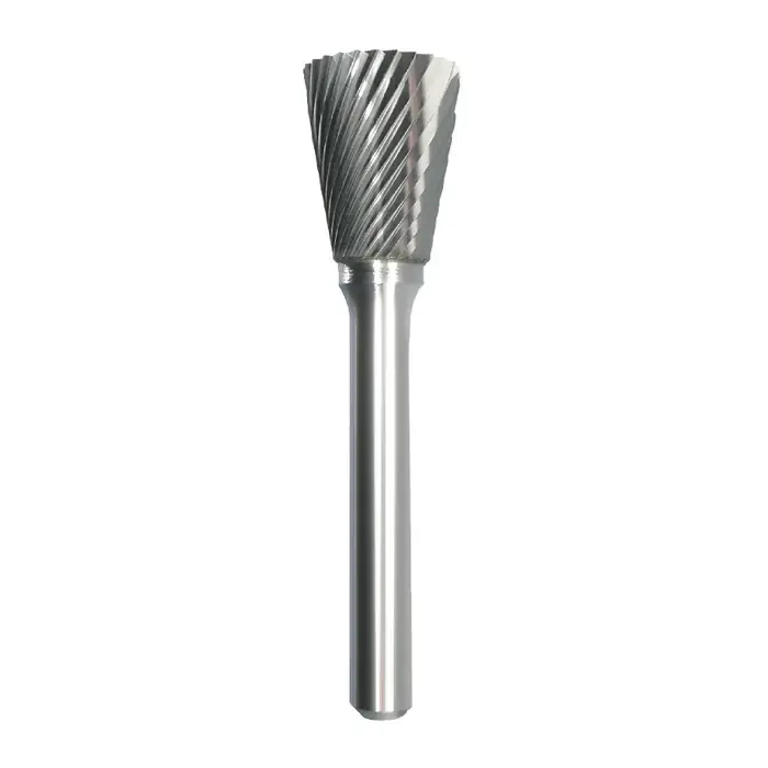 Fresh Stock M.A. FORD 50037520 3/8" Carbide Rotary Bur - Back Taper, Straight Shank, Best for Steel