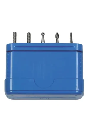 TTC PRODUCTION USA MADE SCB-1 5 Piece Carbide Rotary Burr Set - First Choice for Steel, Straight Shank Best Choice
