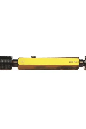 While Supplies Last VERMONT GAGE 302108530 Metric Thread Plug Gage With Handle Type, Go/No Go Style, 6H Class Threaded Plug Gage