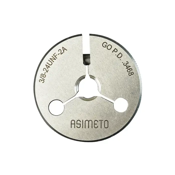 Super Sale ASIMETO 695-33-5 1/2" Size, 20 Pitch, 2A Class, No Go Style, UNF Thread Type Threaded Ring Gage