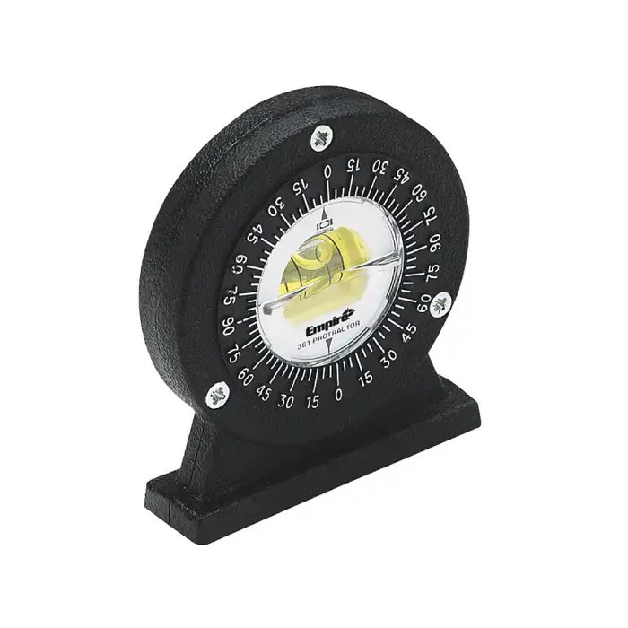 Mega Sale EMPIRE 361 360° Range, Angle Meter Type Combination Protractor / Inclinometer