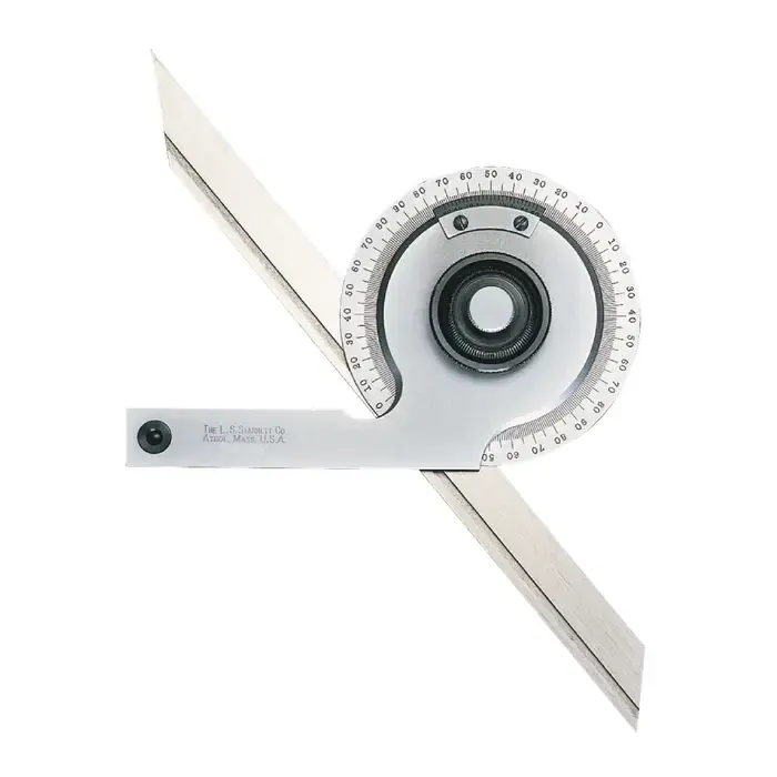 Price Drop STARRETT C359FZ 360° Range, 3 Number of Pieces Vernier Protractor