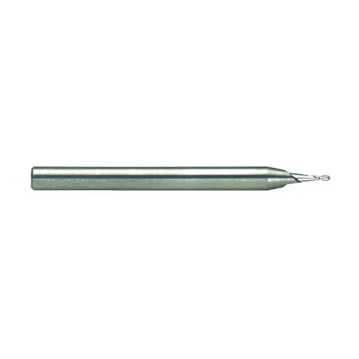 ROBBJACK .031" Size, 3/32" LOC, 2 Flute, Solid Carbide Ball/Miniature Combination End Mill Express Delivery