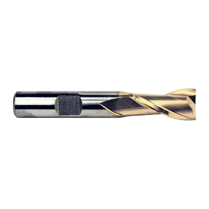 TTC PRODUCTION HP 09-335-590 1-5/16" Size, 1-5/8" LOC, 2 Flute, TiN High Speed Steel Square End Mill Hot Picks