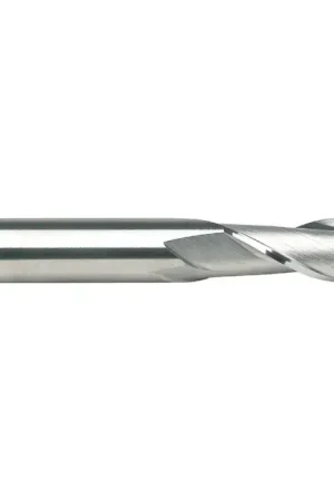 MELIN 102964 9/32" Size, 3/4" LOC, 2 Flute, Bright Solid Carbide 2 Flute Finishing End Mill Special Discount