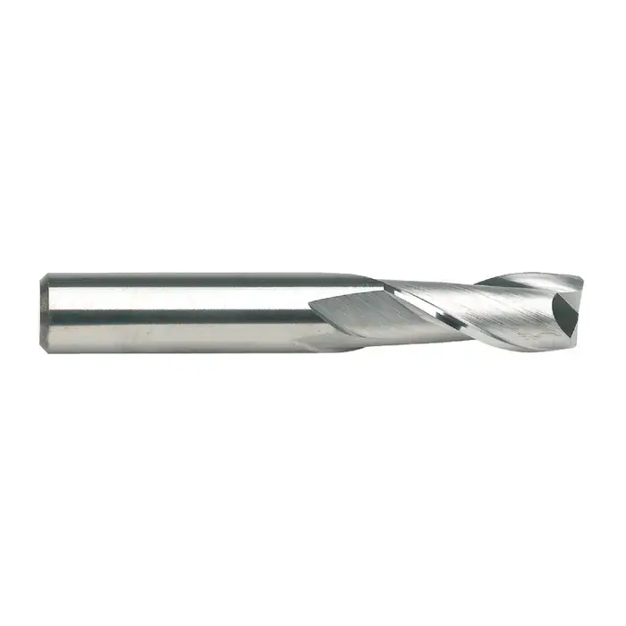 MELIN 102964 9/32" Size, 3/4" LOC, 2 Flute, Bright Solid Carbide 2 Flute Finishing End Mill Special Discount