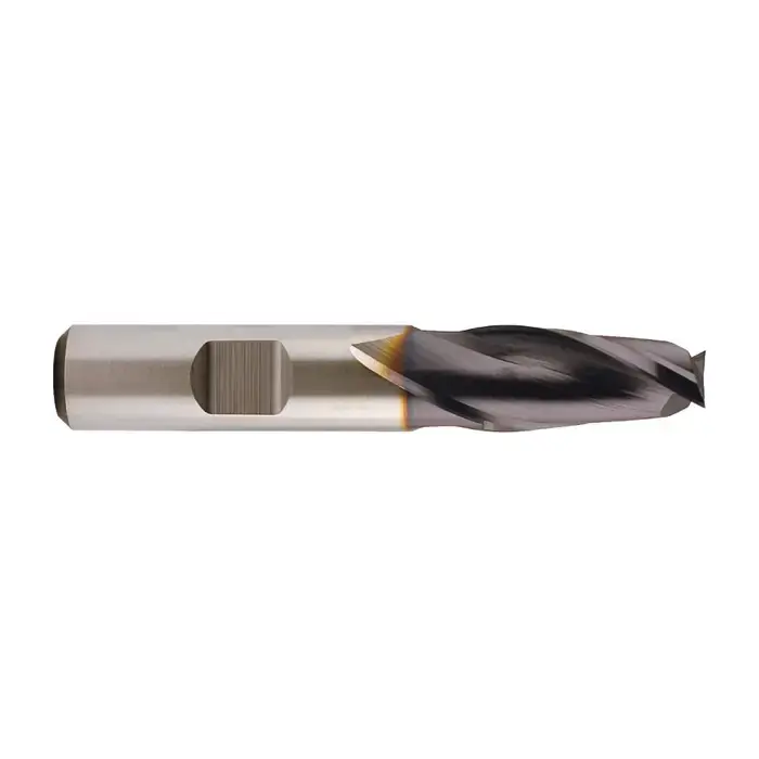 Final Sale NIAGARA N67161 1-7/8" Size, 1-5/8" LOC, 2 Flute, TiAlN High Speed Steel Square End Mill