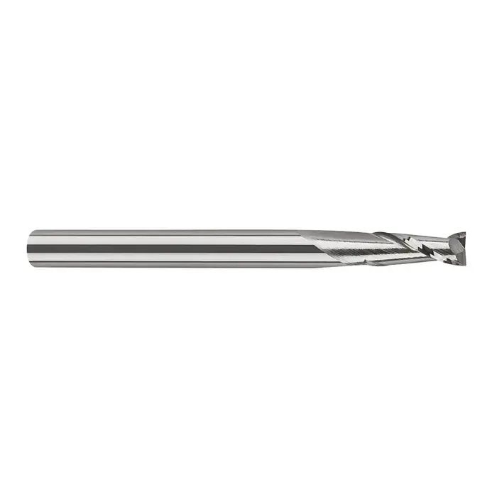Super Sale MICRO 100 AMRM-008-2X .80mm Size, 2.40mm LOC, 2 Flute, AlTiN Solid Carbide Square End Mill