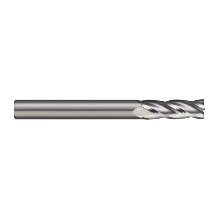 Markdown MICRO 100 GEM-125-3 1/8" Size, 1/2" LOC, 3 Flute, Bright Solid Carbide Square End Mill