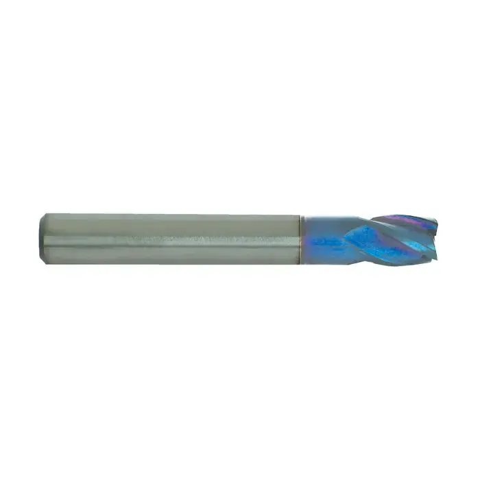 Genuine T&O 20-102-328 10.00mm Size, 12.00mm LOC, .20mm Radius, 4 Flute, Solid Carbide Corner Radius End Mill