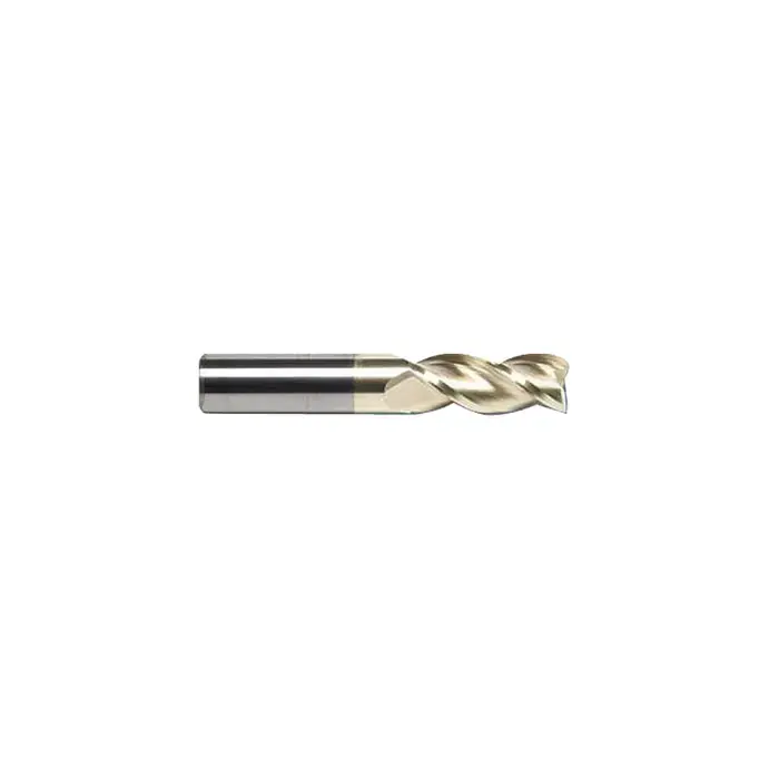 RUSHMORE USA 314602 1/4" Size, 1" LOC, 3 Flute, ZrN Solid Carbide Square End Mill Popular
