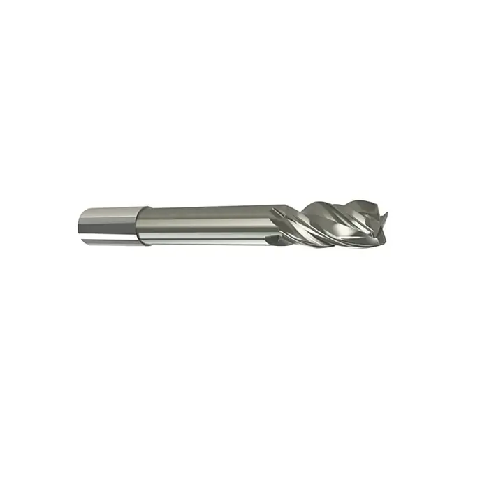 MICRO 100 VLR-750-4X 3/4" Size, 1-1/2" LOC, .030" Radius, 4 Flute, Solid Carbide Corner Radius End Mill Last Chance