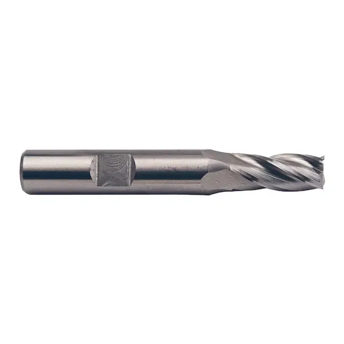 Deal RUSHMORE USA 100125 17/32" Size, 1-3/8" LOC, 4 Flute, Bright High Speed Steel Square End Mill