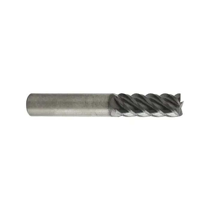 RUSHMORE USA 101135 1/2" Size, 2" LOC, 5 Flute, AlTiN Solid Carbide Square End Mill Low Price