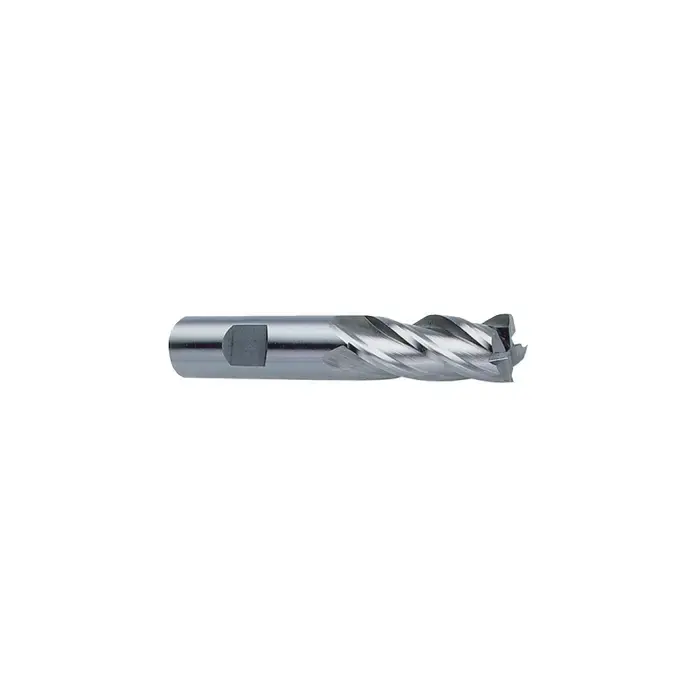 TTC PRODUCTION HP 08-005-060 1/4" Size, 5/8" LOC, 4 Flute, Bright High Speed Steel Square End Mill Weekend Sale