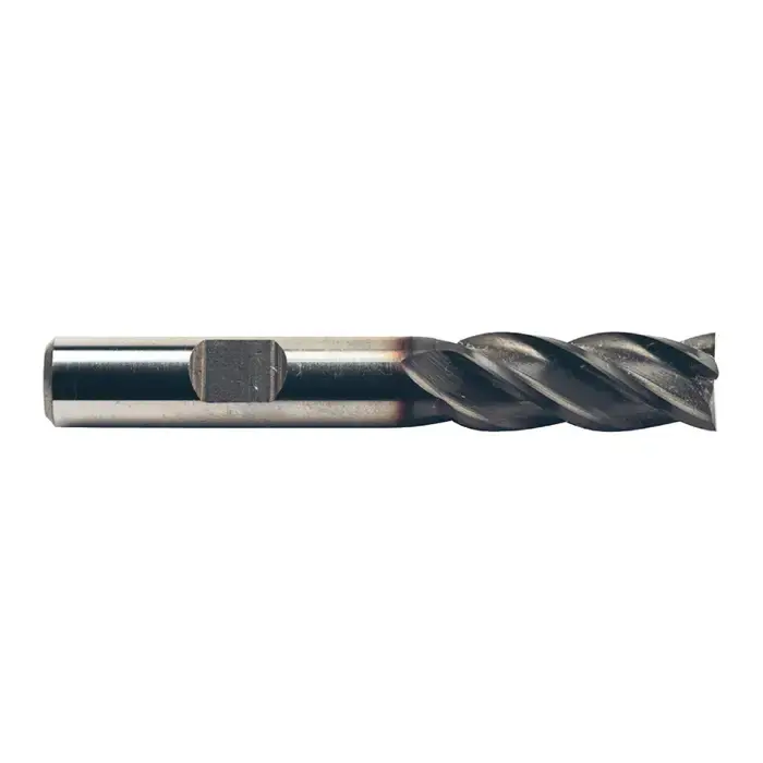 WELDON 44182 13/32" Size, 1" LOC, 4 Flute, TiCN M42 8% Cobalt Square End Mill Clearance