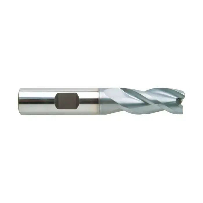 CERATIZIT 106-00814 1/8" Size, 1/2" LOC, .010" Radius, 3 Flute, Solid Carbide Corner Radius End Mill Low Price