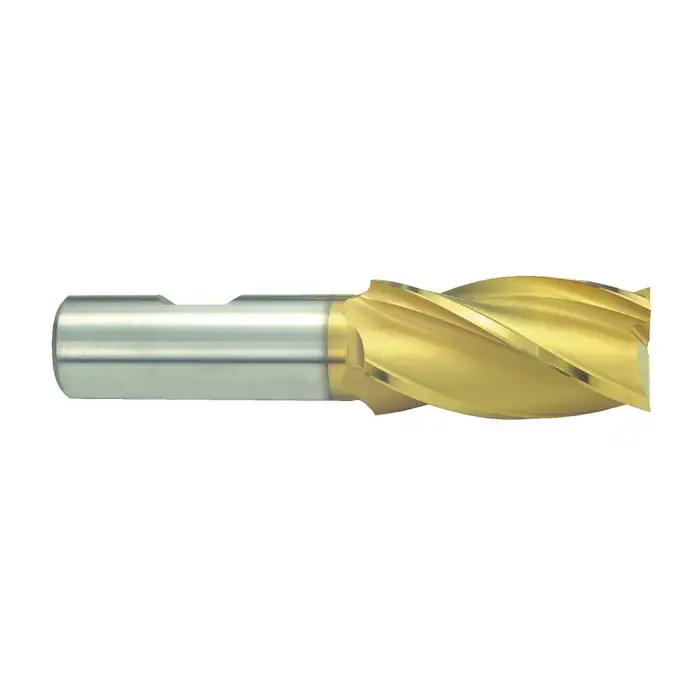 Time-Limited WELDON 41555 15/16" Size, 1-7/8" LOC, 4 Flute, TiN High Speed Steel Square End Mill