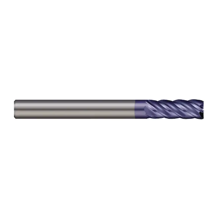 MICRO 100 VHM-312-5-020K 5/16" Size, 13/16" LOC, .020" Radius, 5 Flute, Solid Carbide Corner Radius End Mill Crafted
