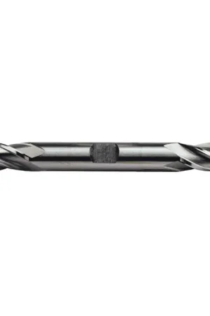 High Quality TTC PRODUCTION HP 08-020-120 1/2" Size, 1" LOC, 4 Flute, Bright High Speed Steel Square End Mill