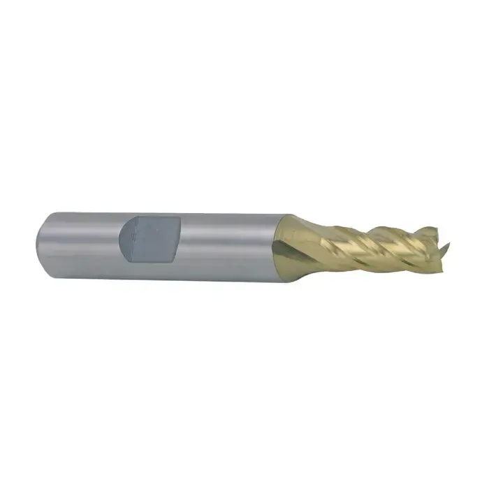 Trusted Brand NIAGARA N52485 1-1/2" Size, 2" LOC, 4 Flute, TiN M42 8% Cobalt Square End Mill