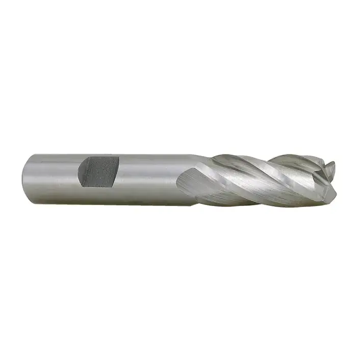 RUSHMORE USA 100700 5/8" Size, 1-5/8" LOC, .090" Radius, 4 Flute, M42 8% Cobalt Corner Radius End Mill Today Only