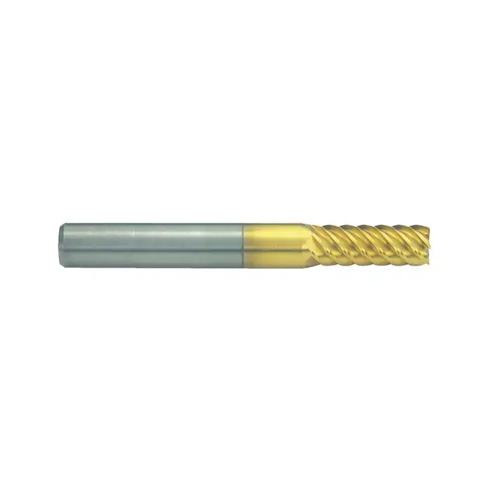 Authentic M.A. FORD 11335430T 9.00mm Size, 20.00mm LOC, 6 Flute, TiN Solid Carbide Square End Mill