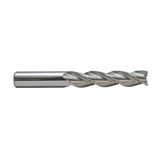 M.A. FORD 13862506 5/8" Size, 2-1/2" LOC, 3 Flute, Bright Solid Carbide Square End Mill Certified