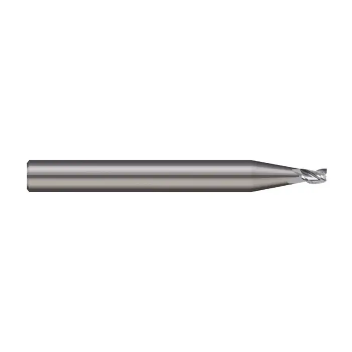 MICRO 100 MEF-010-015 .0100" Size, 1/64" LOC, 2 Flute, Solid Carbide Miniature End Mill Final Sale