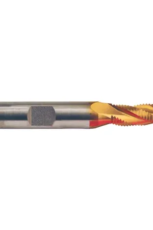 Instant Buy TTC PRODUCTION HP 08-205-020 1/4" Size, Fine Pitch, 1/4" LOC, 3 Flute, M42 8% Cobalt Roughing End Mill