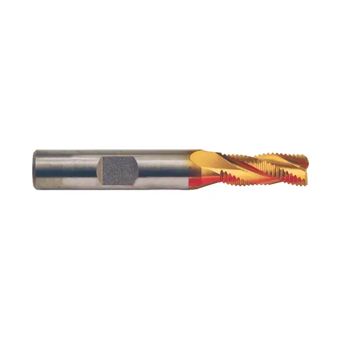 Instant Buy TTC PRODUCTION HP 08-205-020 1/4" Size, Fine Pitch, 1/4" LOC, 3 Flute, M42 8% Cobalt Roughing End Mill