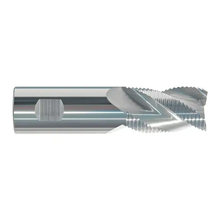 Brand New RUSHMORE USA 104862 1/2" Size, Coarse Pitch, 1-1/4" LOC, 3 Flute, Solid Carbide Roughing End Mill