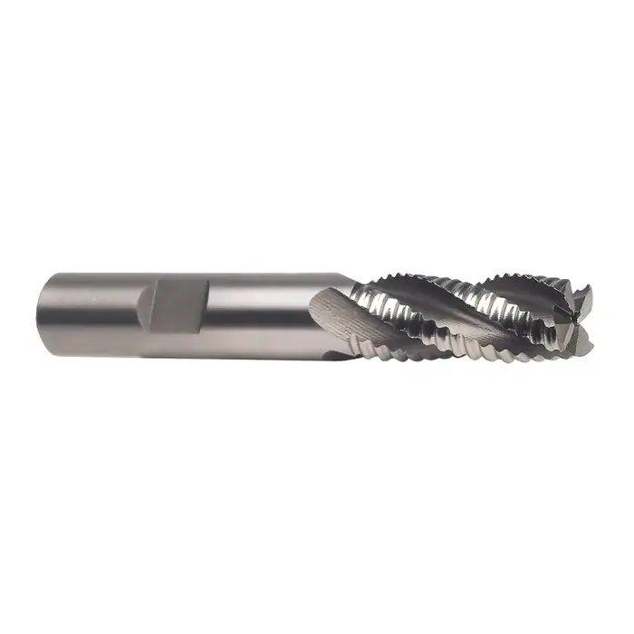 Popular NIAGARA N71161 1/2" Size, Coarse Pitch, 1" LOC, 4 Flute, M42 8% Cobalt Roughing End Mill