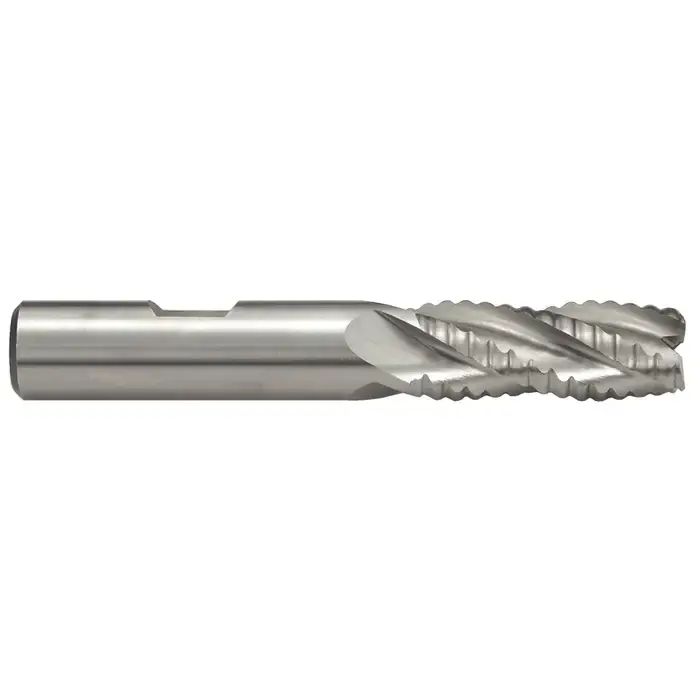 Hot Deal NIAGARA N72241 3/4" Size, Coarse Pitch, 1-1/2" LOC, 4 Flute, M42 8% Cobalt Roughing End Mill