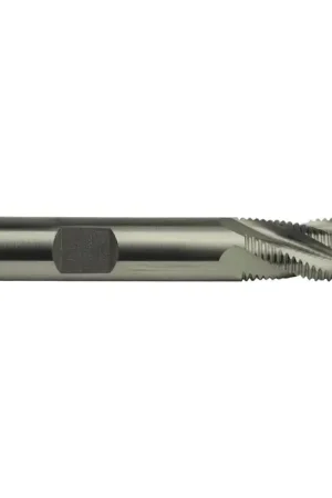 Holiday Sale TTC PRODUCTION HP 08-206-060 3/8" Size, Fine Pitch, 3/4" LOC, 4 Flute, M42 8% Cobalt Roughing End Mill