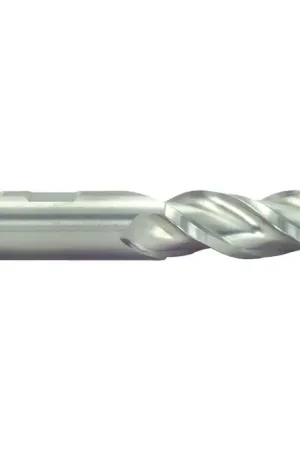 Authentic INTERNATIONAL MINICUT SF930-2025 5/8" Size, Fine Pitch, 2-1/2" LOC, 3 Flute, Cobalt Roughing End Mill