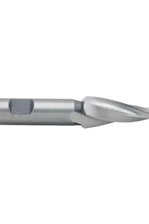Authentic TTC PRODUCTION 08-109-871 15°, 1/2" Small End Dia., 1-1/4" LOC, High Vanadium High Speed Steel Tapered End Mill