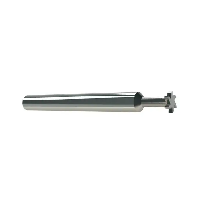 MICRO 100 KC-187-300-055 3/16" Dia., None ANSI, .055" Face Width, Solid Carbide, 6 Teeth Woodruff Keyseat Cutter Final Sale