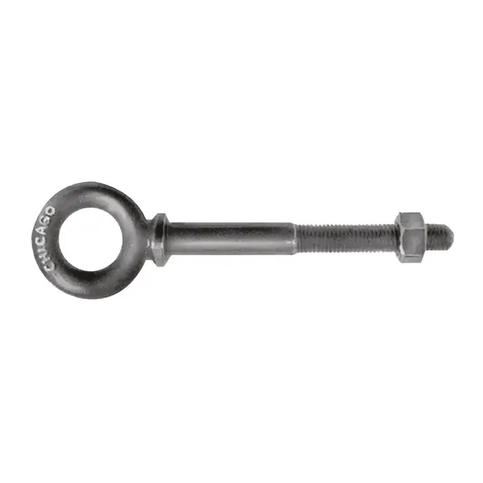 Best Seller CHICAGO HARDWARE 08482 6 2" Thread Size, 2" Thread Length, Hot Galvanized Shoulder Eye Bolt