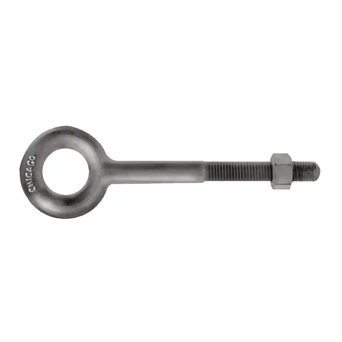 CHICAGO HARDWARE 08005 7 1-1/2" Thread Size, 1-1/2" Thread Length, No Shoulder Eye Bolt Grab Now