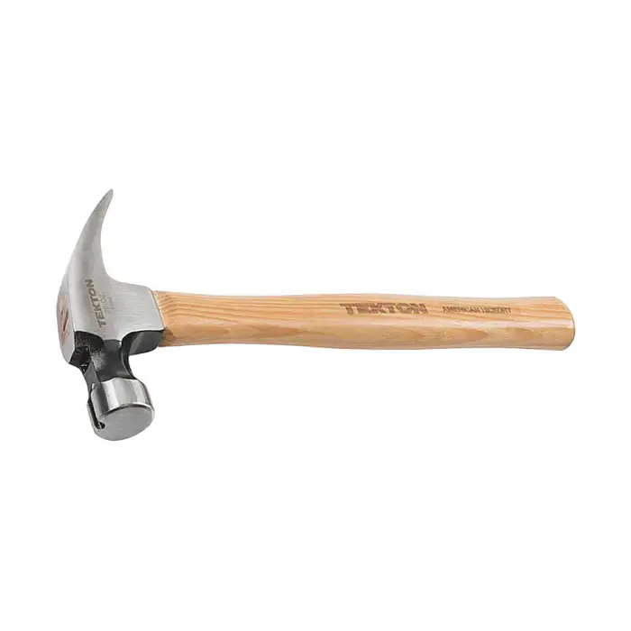 TEKTON 30305 22 oz. Head Weight, 15.8" Overall Length, Hickory Handle Material Claw and Ripping Hammer Seasonal Sale