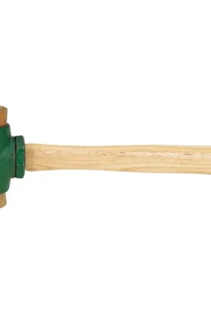 One Day Deal GARLAND 31005 2-3/4" Face Diameter, 6.5 lbs. Head Weight, 16" Overall Length Rawhide Face Mallet