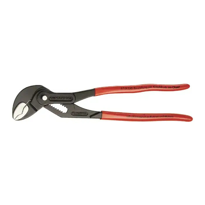 Special Discount KNIPEX 87 01 180 SBA 1/8" - 1-1/8" Capacity, 7" Overall Length, 11 Groove Positions Tongue & Groove Pliers